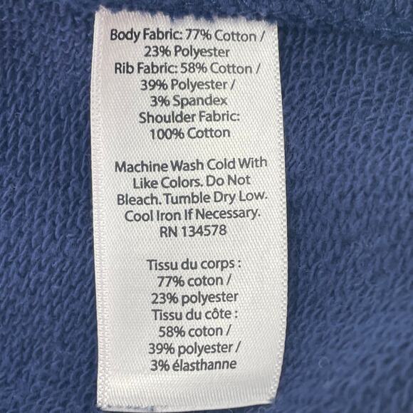 Vineyard Vines Women's 1/4 Zip "Stripe Shoulder Shep Shirt" Whales, Size M - Picture 8 of 12